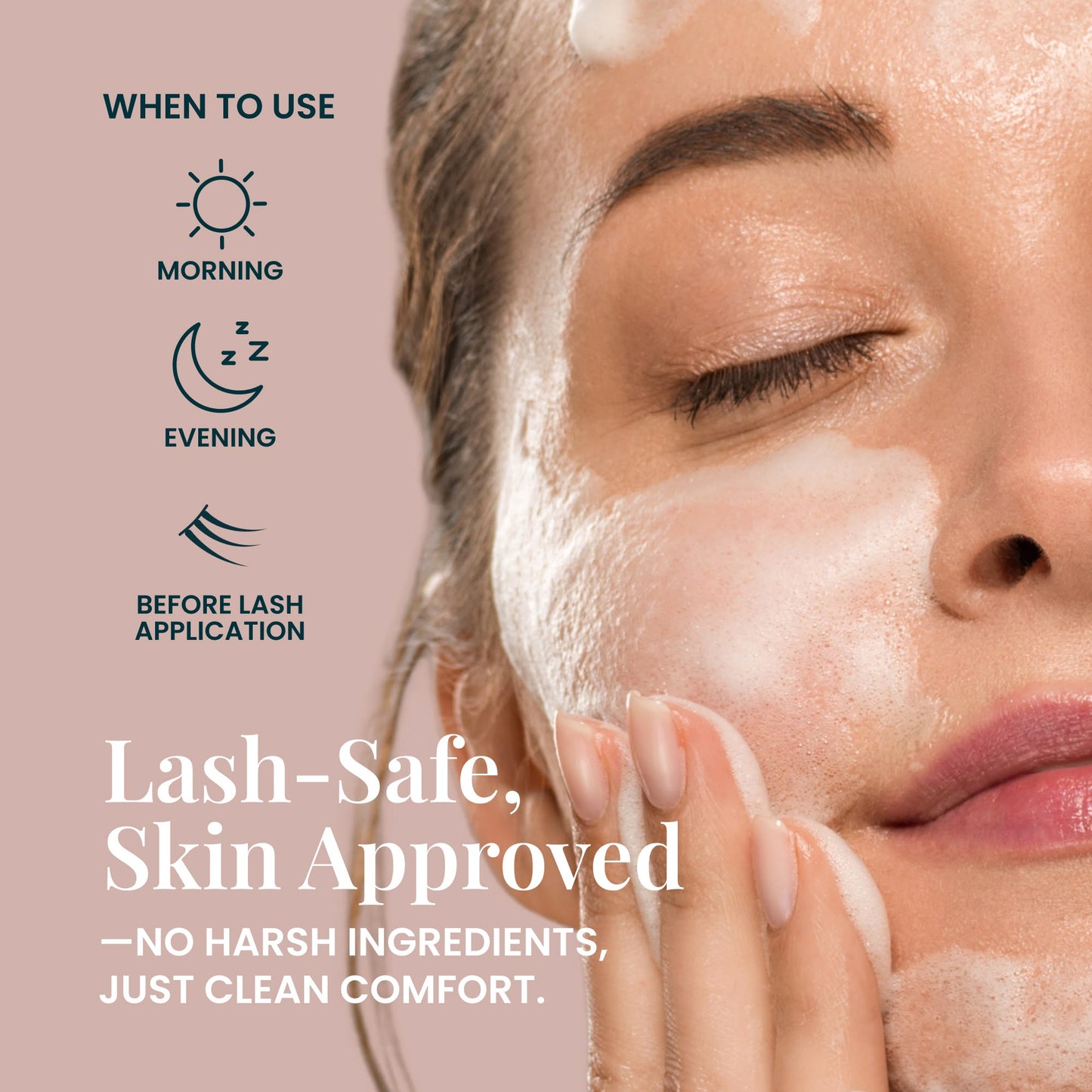 Foam A Friend Foaming Lash Cleanser