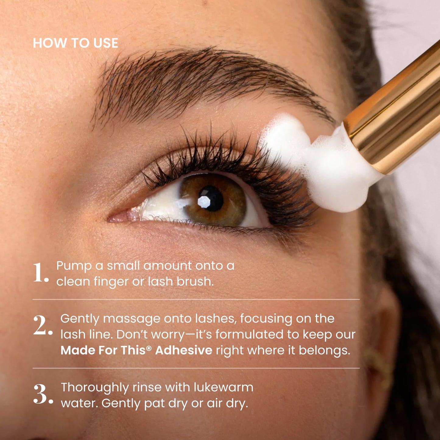 Foam A Friend Foaming Lash Cleanser