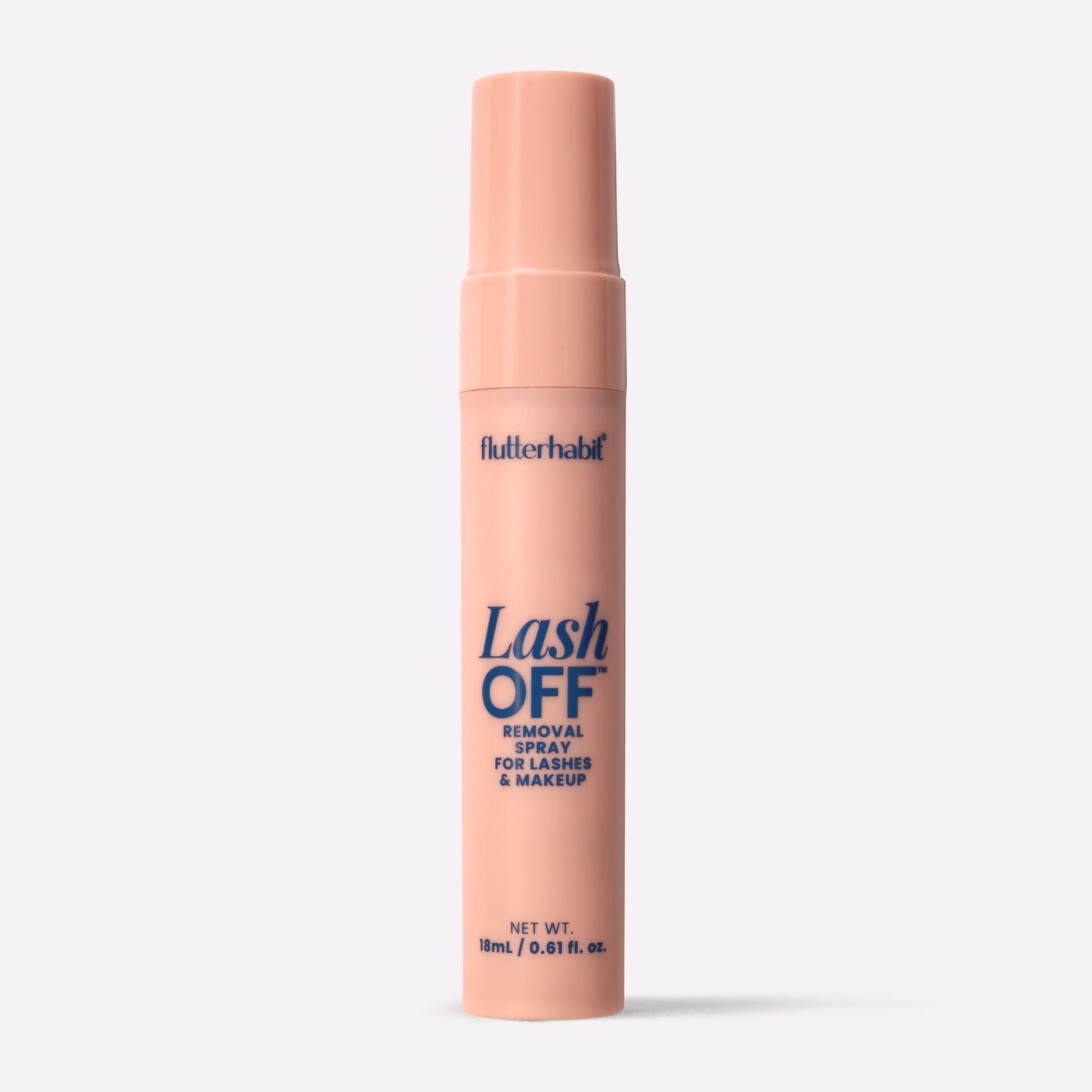 FlutterHabit Lash Off Removal Spray 18mL full size bottle