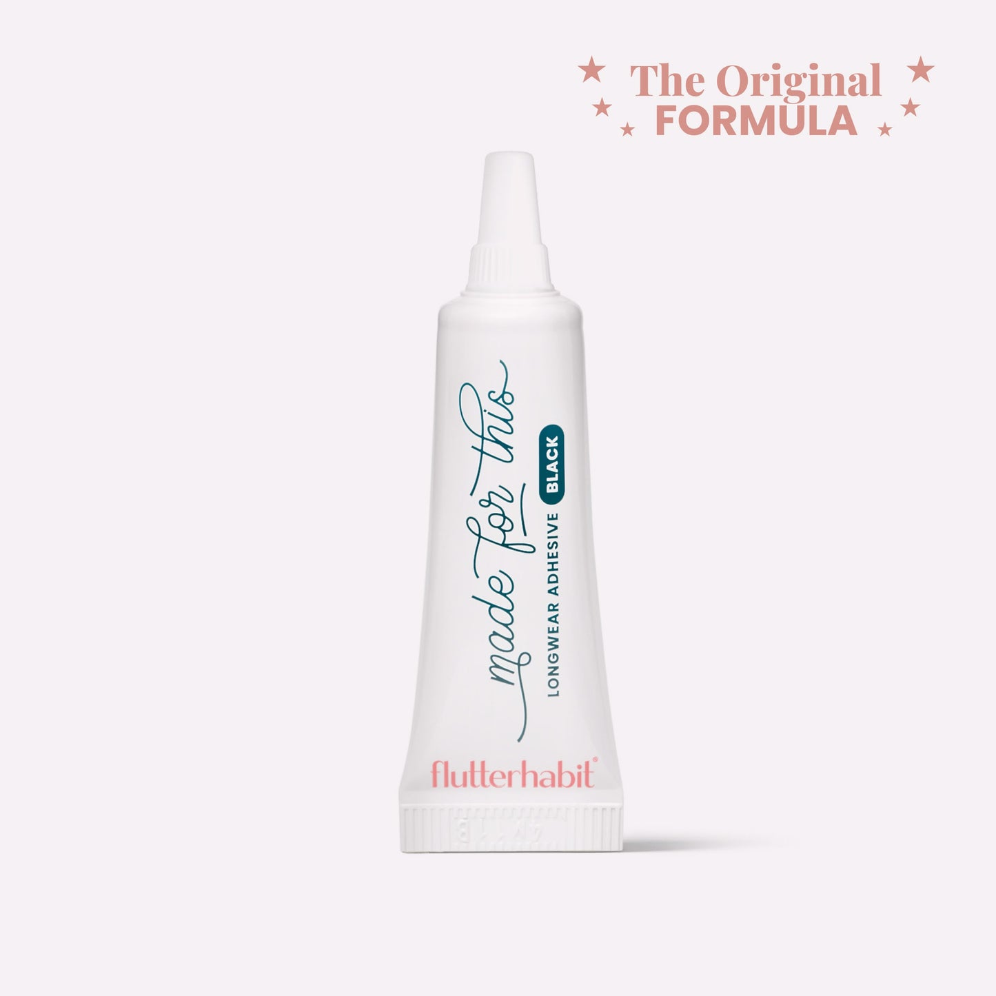 Black (6 ml) | FlutterHabit Made for This Adhesive Black original formula lash cluster glue 6ml