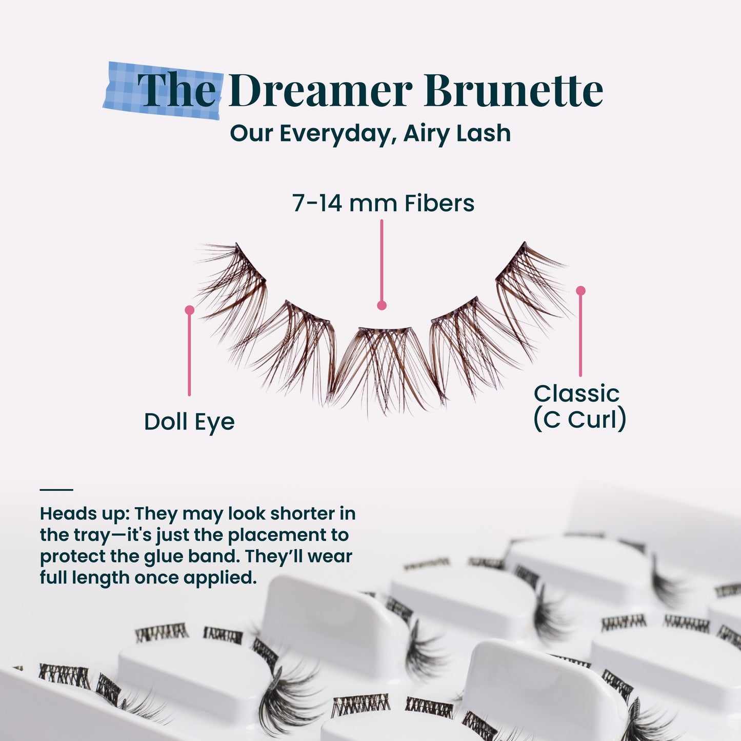 The Dreamer Brunette Pre-Glued with ProTECHt™