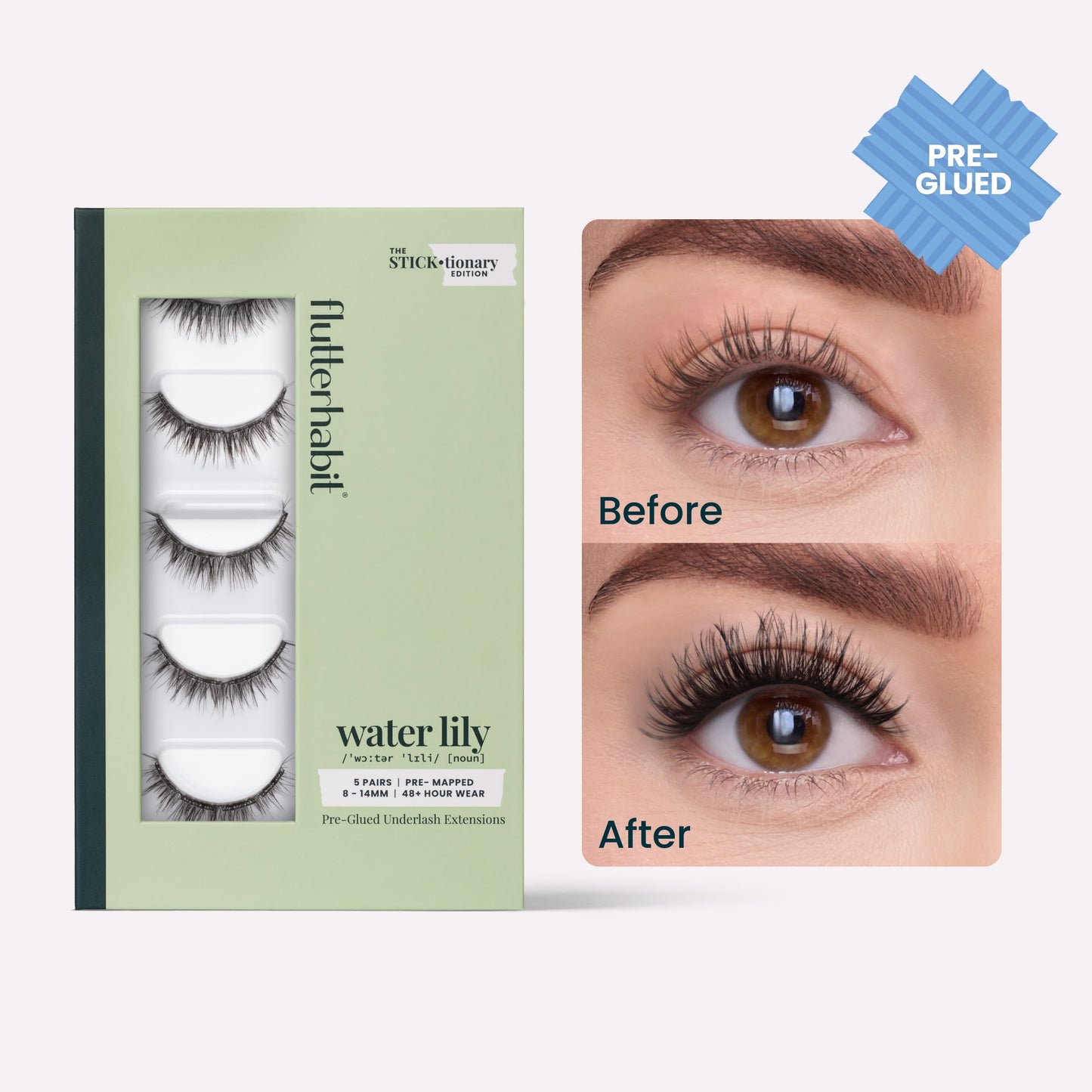 Water Lily Pre-Glued with ProTECHt™