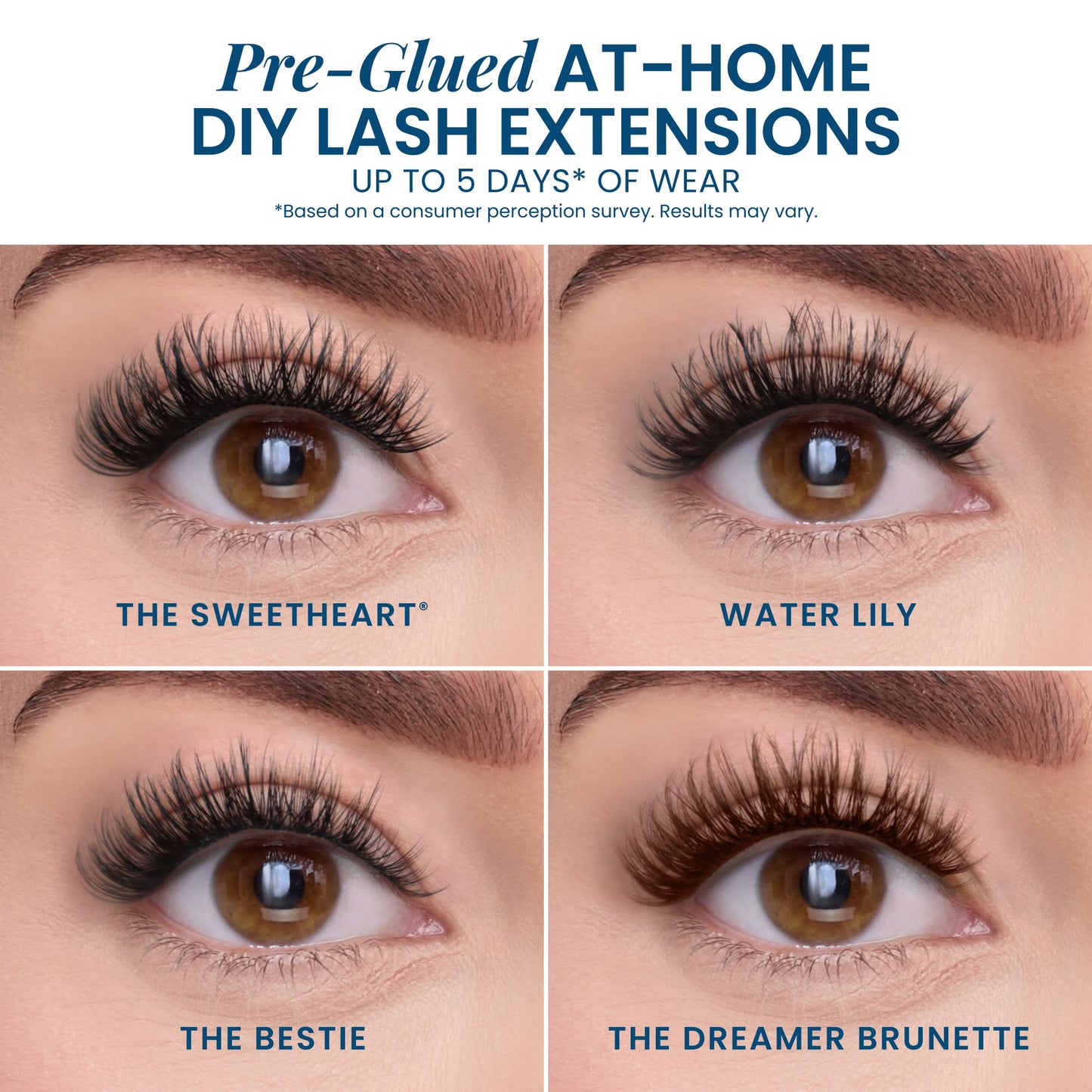 Pre-Glued DIY Underlash Extensions Kit
