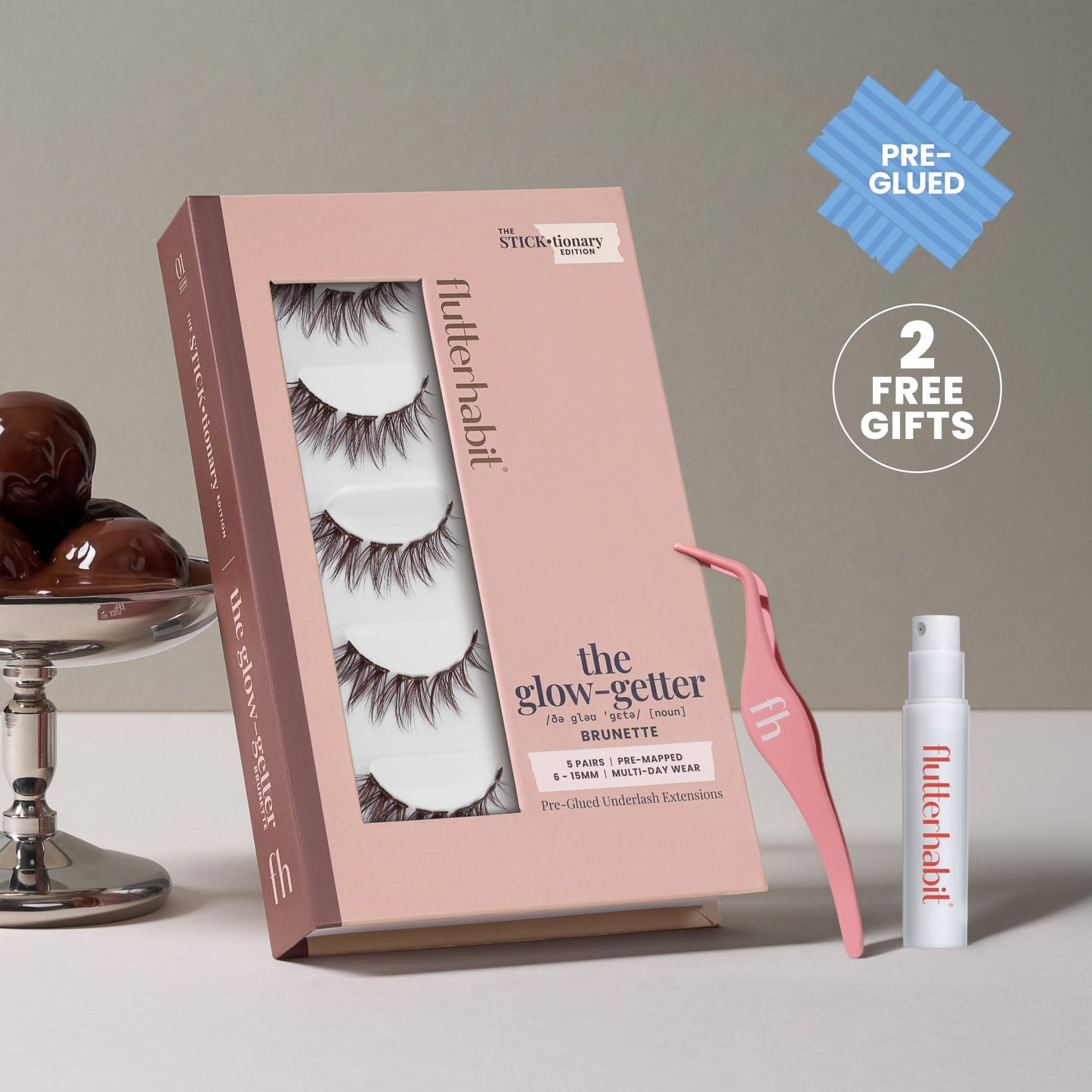 The Glow-Getter Brunette | Sticktionary Starter Set