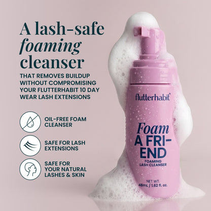 Foam A Friend Foaming Lash Cleanser