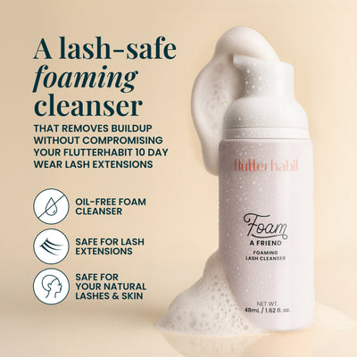 Foam A Friend Foaming Lash Cleanser