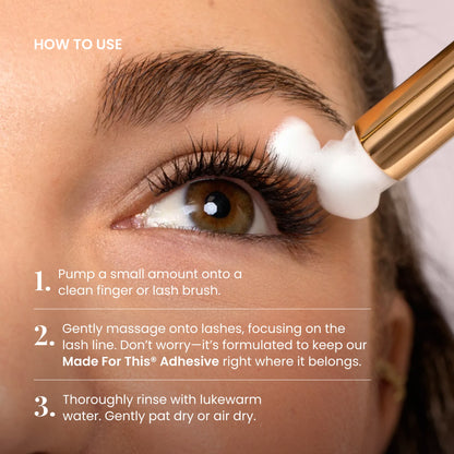 Foam A Friend Foaming Lash Cleanser