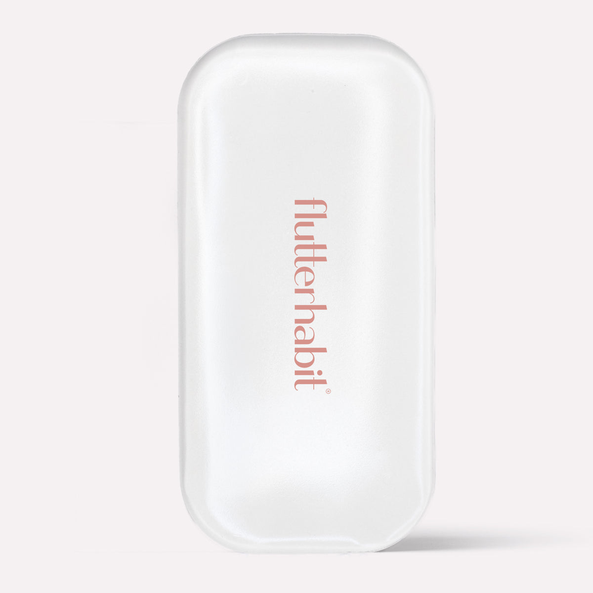 FlutterHabit silicone lash pad reusable clear with protective film