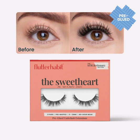 🎁 The Sweetheart Pre-Glued (2 Pair) with ProTECHt™ (100% off)