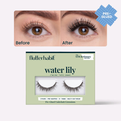 Water Lily Pre-Glued (2 Pair) with ProTECHt™