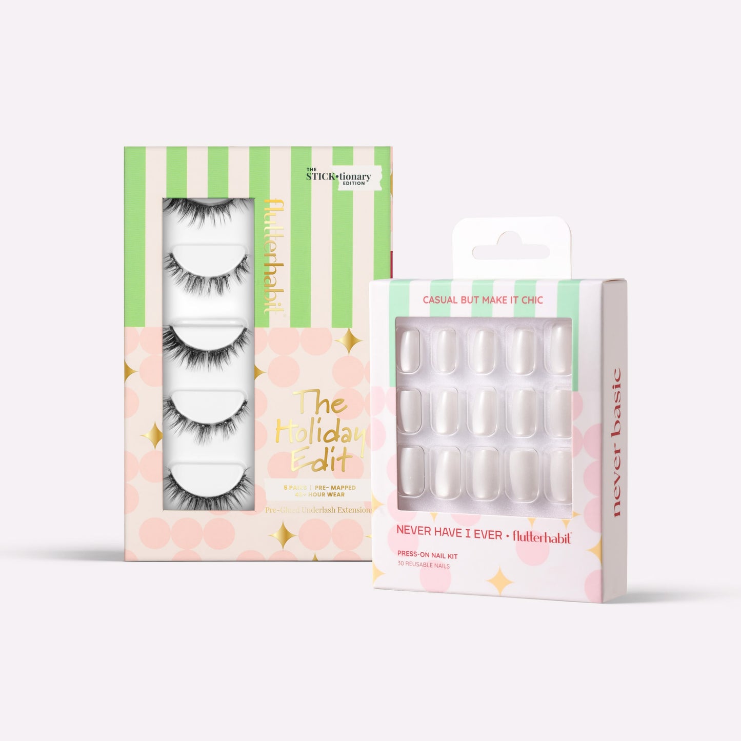 Casual But Make It Chic | The Party Ready Bundle Pre-Glued