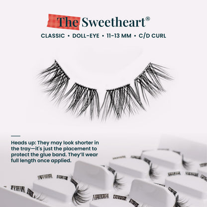 The Sweetheart Pre-Glued (2 Pair) with ProTECHt™