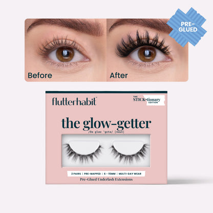 The Glow-Getter Pre-Glued (2 Pair) with ProTECHt™