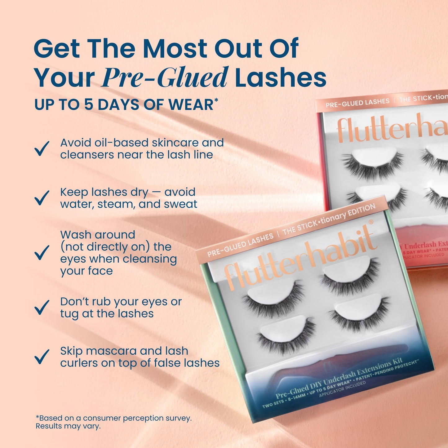 Pre-Glued DIY Underlash Extensions Kit