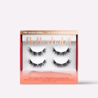 The Sweetheart | Pre-Glued DIY Underlash Extensions Kit