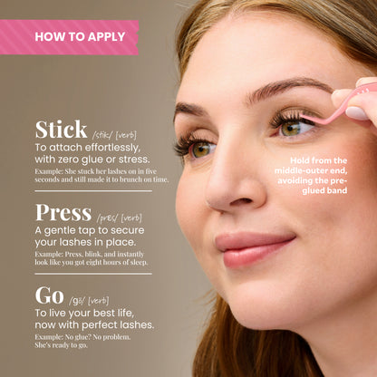 The Glow-Getter Brunette Pre-Glued with ProTECHt™